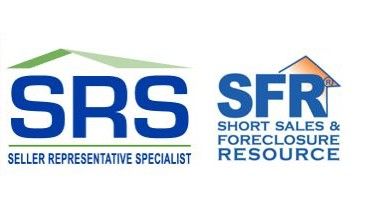 Seller Representative Specialist and Short Sales & Foreclosure Resource certifications